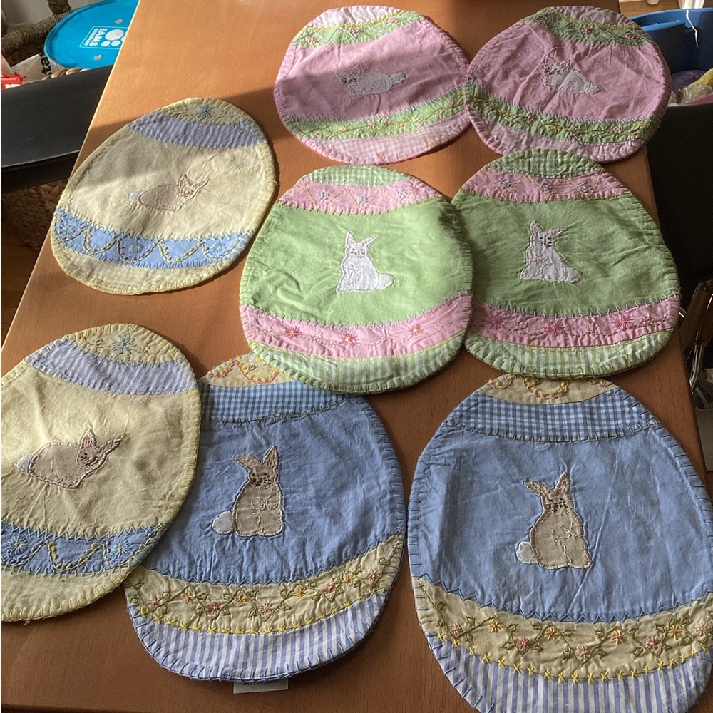 8 Pottery Barn Kids Easter Place Mats